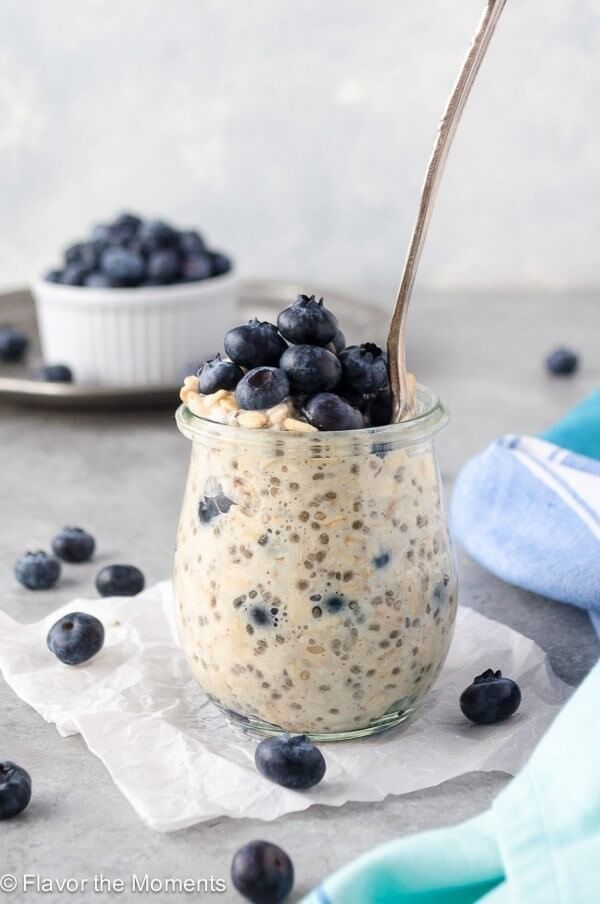 Overnight Oats and Chia seeds