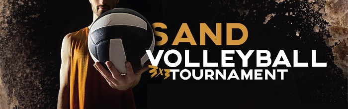 Sand Volleyball Tournament Banner