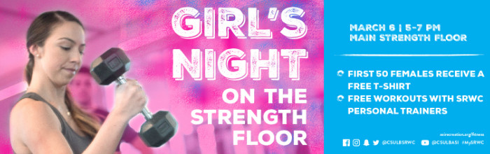 Girls Night on the Floor banner